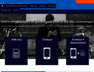 telecomvergelijker.com screenshot