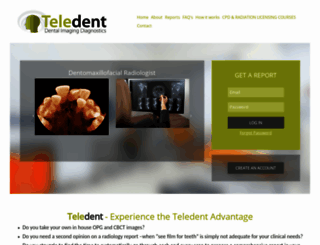teledent.com.au screenshot