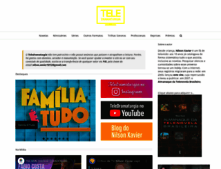 teledramaturgia.com.br screenshot