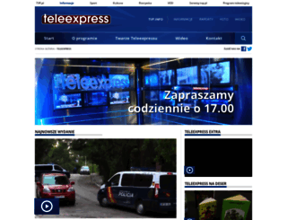 teleexpress.tvp.pl screenshot