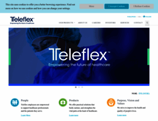 teleflex.com screenshot