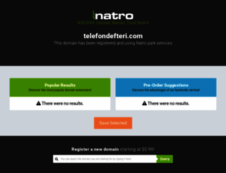 telefondefteri.com screenshot