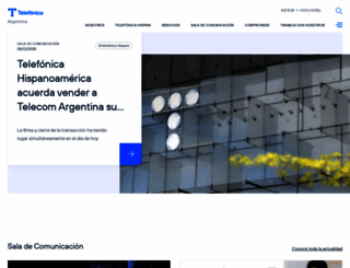 telefonica.com.ar screenshot