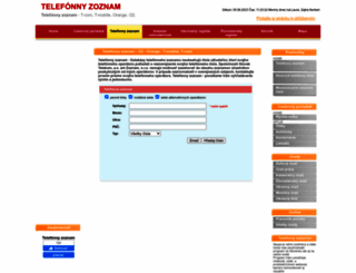 telefonny-zoznam.sk-online.sk screenshot