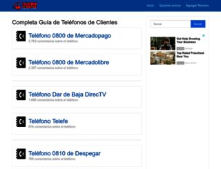 telefonoclientes.com.ar screenshot