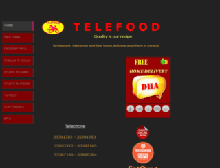 telefood.weebly.com screenshot