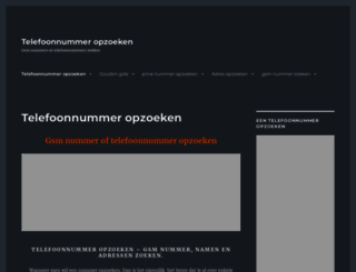 telefoonnummeropzoeken.net screenshot