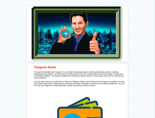 telegram-wallet.com screenshot