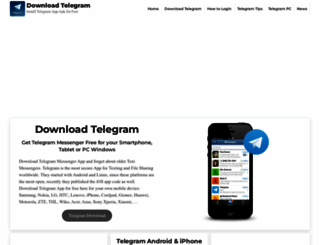 telegramdownload.com screenshot