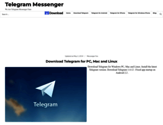 telegramers.com screenshot