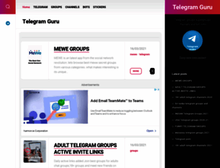 telegramguru.online screenshot
