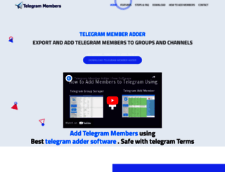 telegrammembers.com screenshot