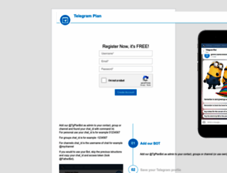 telegramplan.com screenshot
