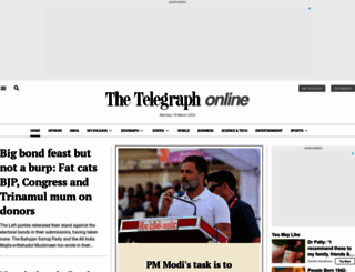 telegraphindia.com screenshot