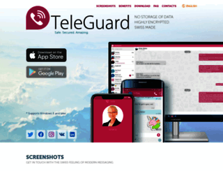 teleguard.com screenshot