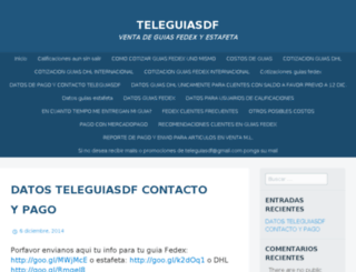 teleguiasdf.wordpress.com screenshot