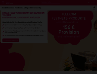 telekom-friends.de screenshot