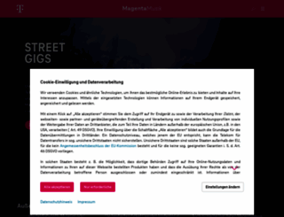 telekom-streetgigs.de screenshot