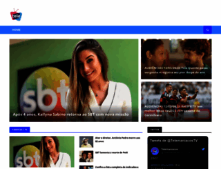 telemaniacos.com.br screenshot