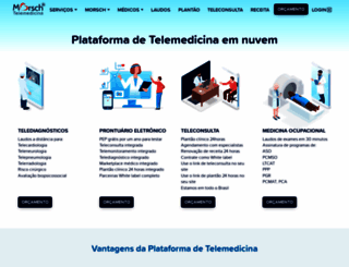 telemedicinamorsch.com.br screenshot