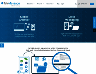 telemessage.com screenshot