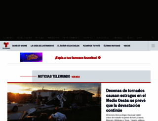 telemundo.com screenshot