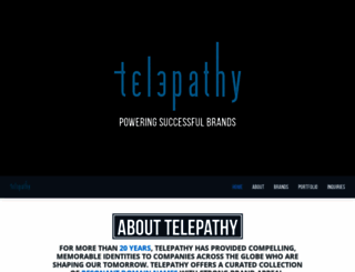 telepathy.com screenshot
