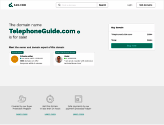 telephoneguide.com screenshot