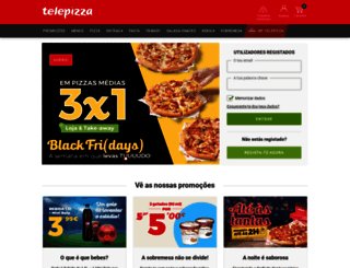 telepizza.pt screenshot
