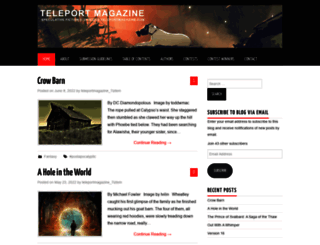 teleportmagazine.com screenshot