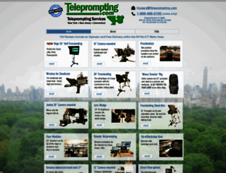 teleprompting.com screenshot