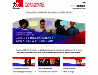 teleressources.com screenshot