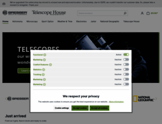 telescopehouse.com screenshot