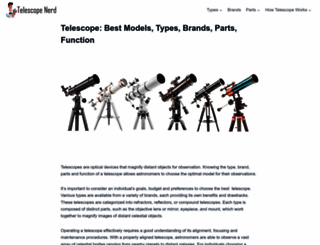 telescopenerd.com screenshot