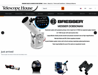 telescopes.fr screenshot