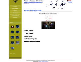 telesiewicz.mojegolebie.pl screenshot