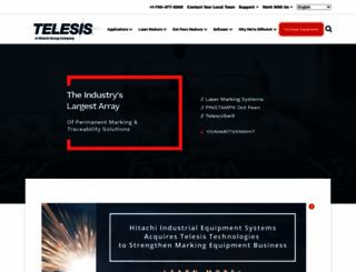 telesis.com screenshot