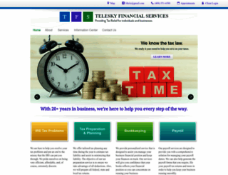 teleskyfinancialservices.com screenshot