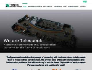 telespeak.net screenshot
