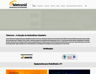teletronix.com.br screenshot