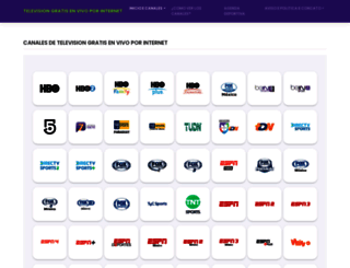 televisiongratisenvivo.com screenshot