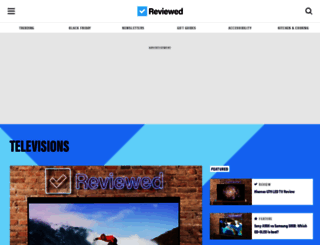 televisions.reviewed.com screenshot