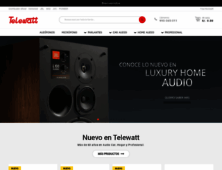 telewatt.com.pe screenshot