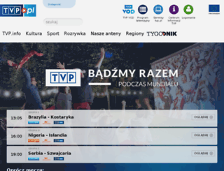 telewizjada.tvp.pl screenshot