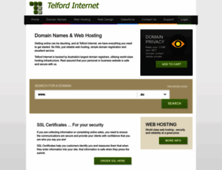 telfordinternet.com.au screenshot