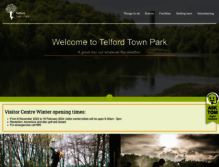 telfordtownpark.co.uk screenshot