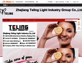 teling.en.alibaba.com screenshot
