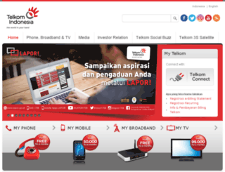 telkom-indonesia.com screenshot