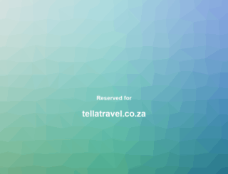 tellatravel.co.za screenshot