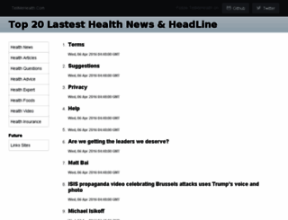 tellmehealth.com screenshot